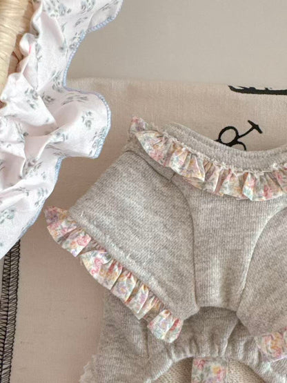 Bear's Grey Diary 4-Legged Romper Set
