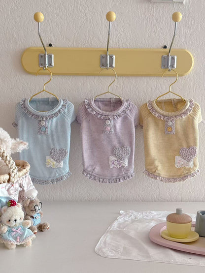 Waffle Knit 3-Color Loungewear Set